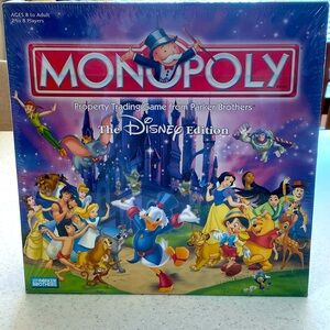 Monopoly The Disney Edition 2001 collector Hasbro Parker Brothers